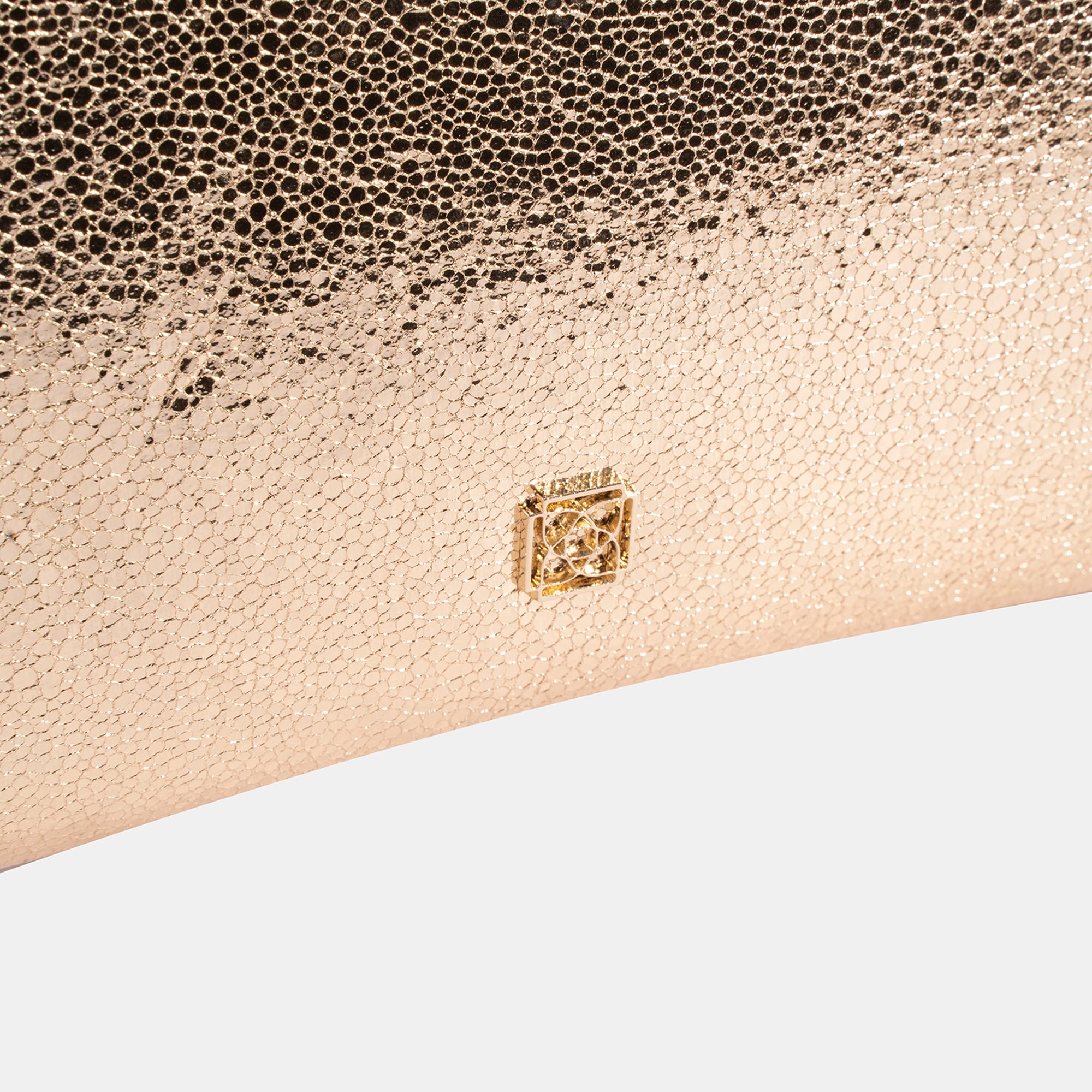 Kadın Gold Omuz Askılı Portföy Çanta