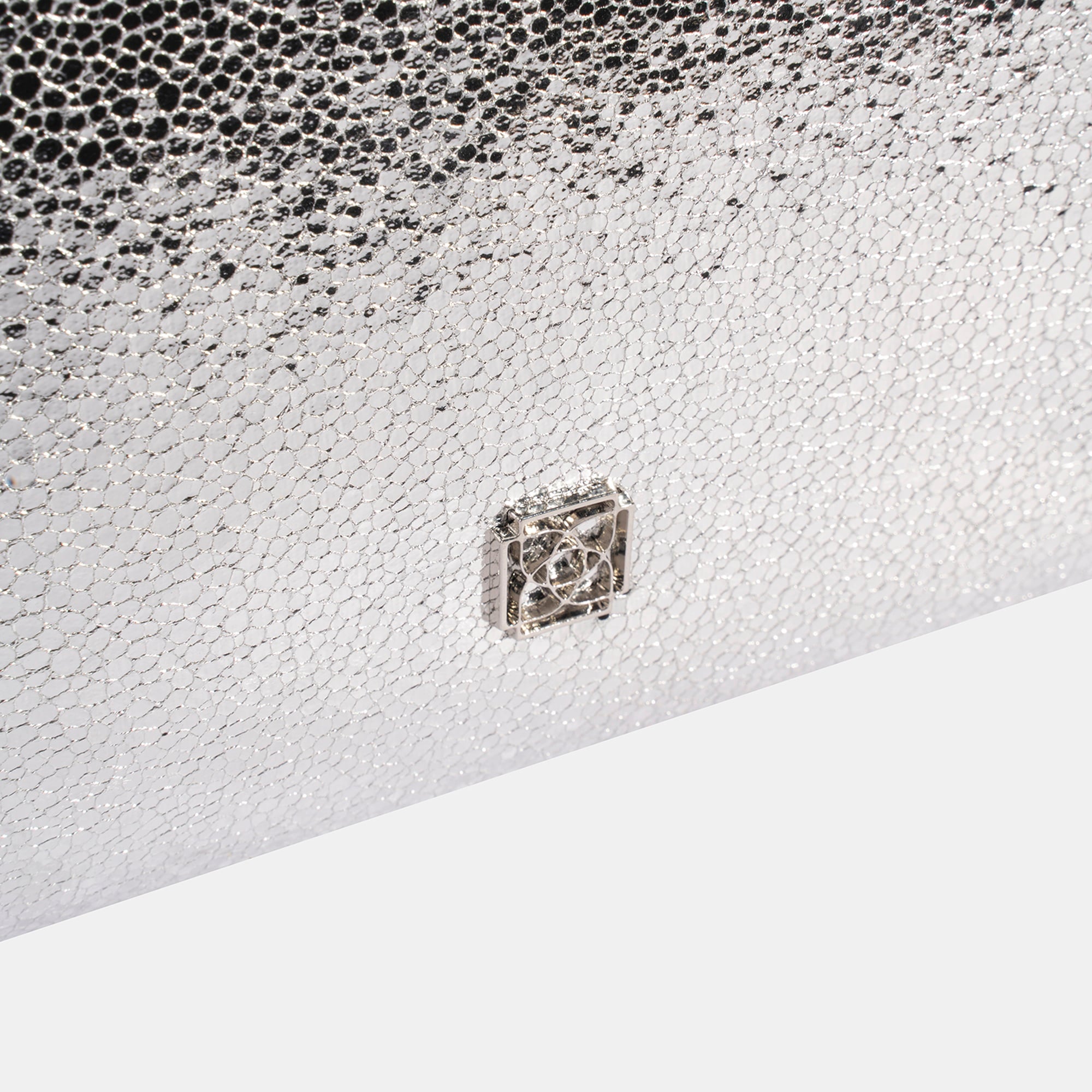 Kadın Gümüş Omuz Askılı Portföy Çanta