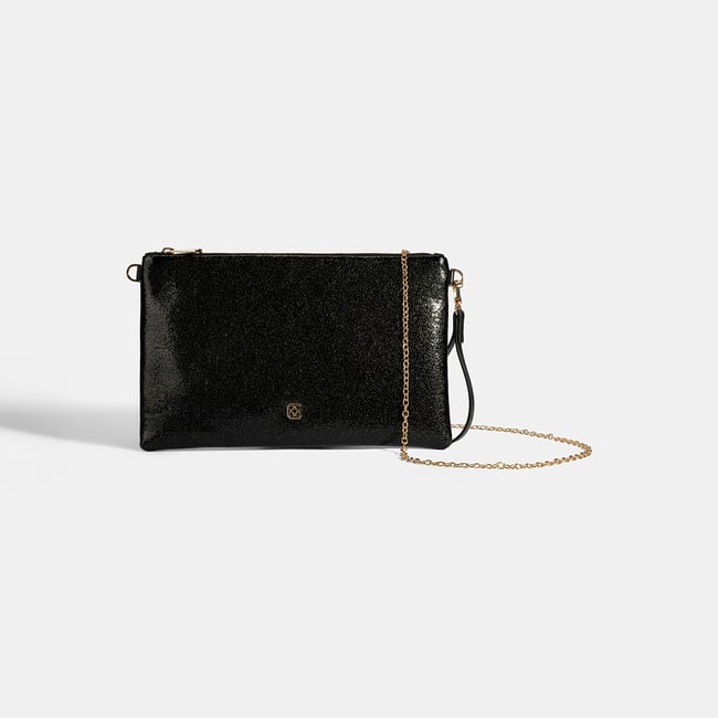  Kadın Siyah Omuz Askılı Portföy Çanta