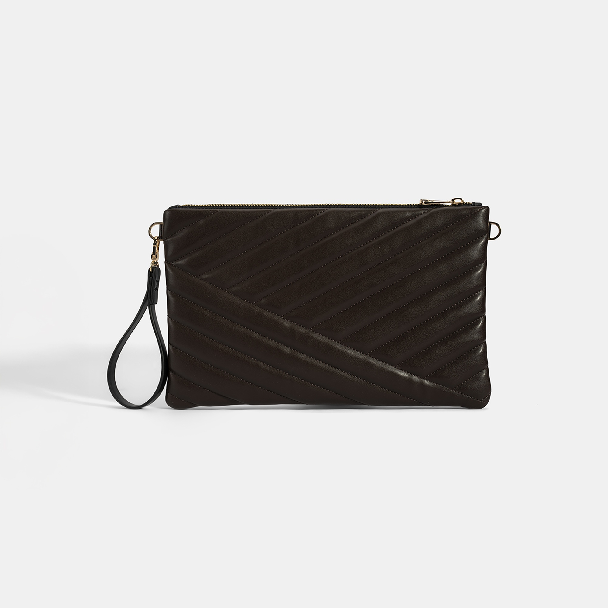 Kadın Kahve Omuz Askılı Portföy Çanta