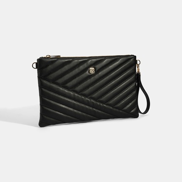  Kadın Siyah Omuz Askılı Portföy Çanta