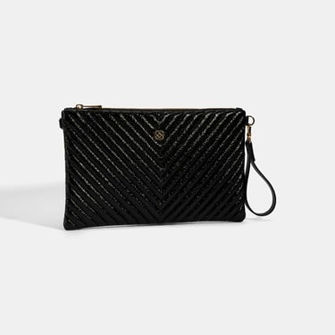  Kadın Siyah Omuz Askılı Portföy Çanta