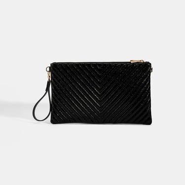  Kadın Siyah Omuz Askılı Portföy Çanta