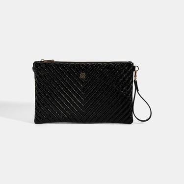  Kadın Siyah Omuz Askılı Portföy Çanta