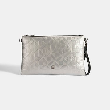  Kadın Gümüş Omuz Askılı Portföy Çanta