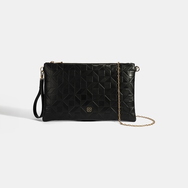  Kadın Siyah Omuz Askılı Portföy Çanta