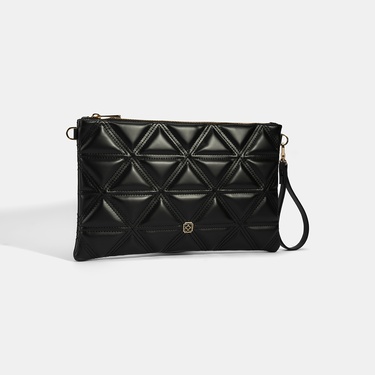  Kadın Siyah Omuz Askılı Portföy Çanta