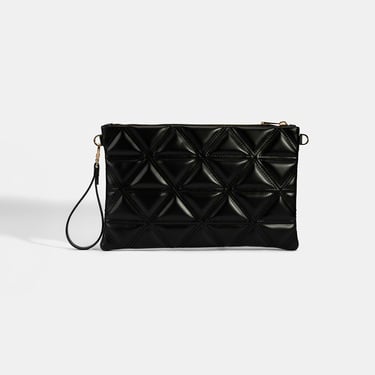  Kadın Siyah Omuz Askılı Portföy Çanta