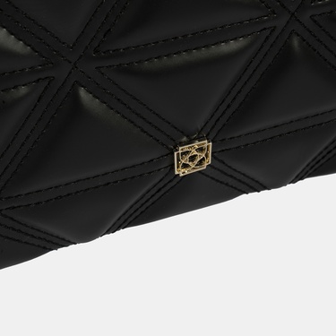  Kadın Siyah Omuz Askılı Portföy Çanta