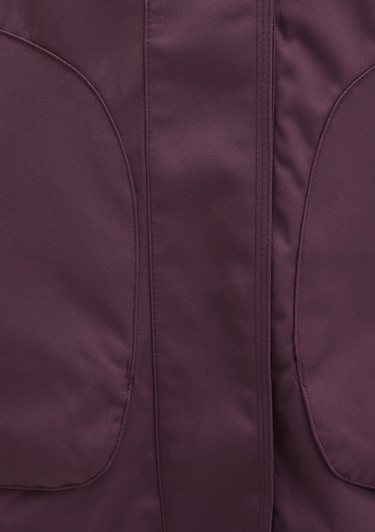  Mavi Kapüşonlu Bordo Ceket Loose Fit / Bol Rahat Kesim 1110014-70223