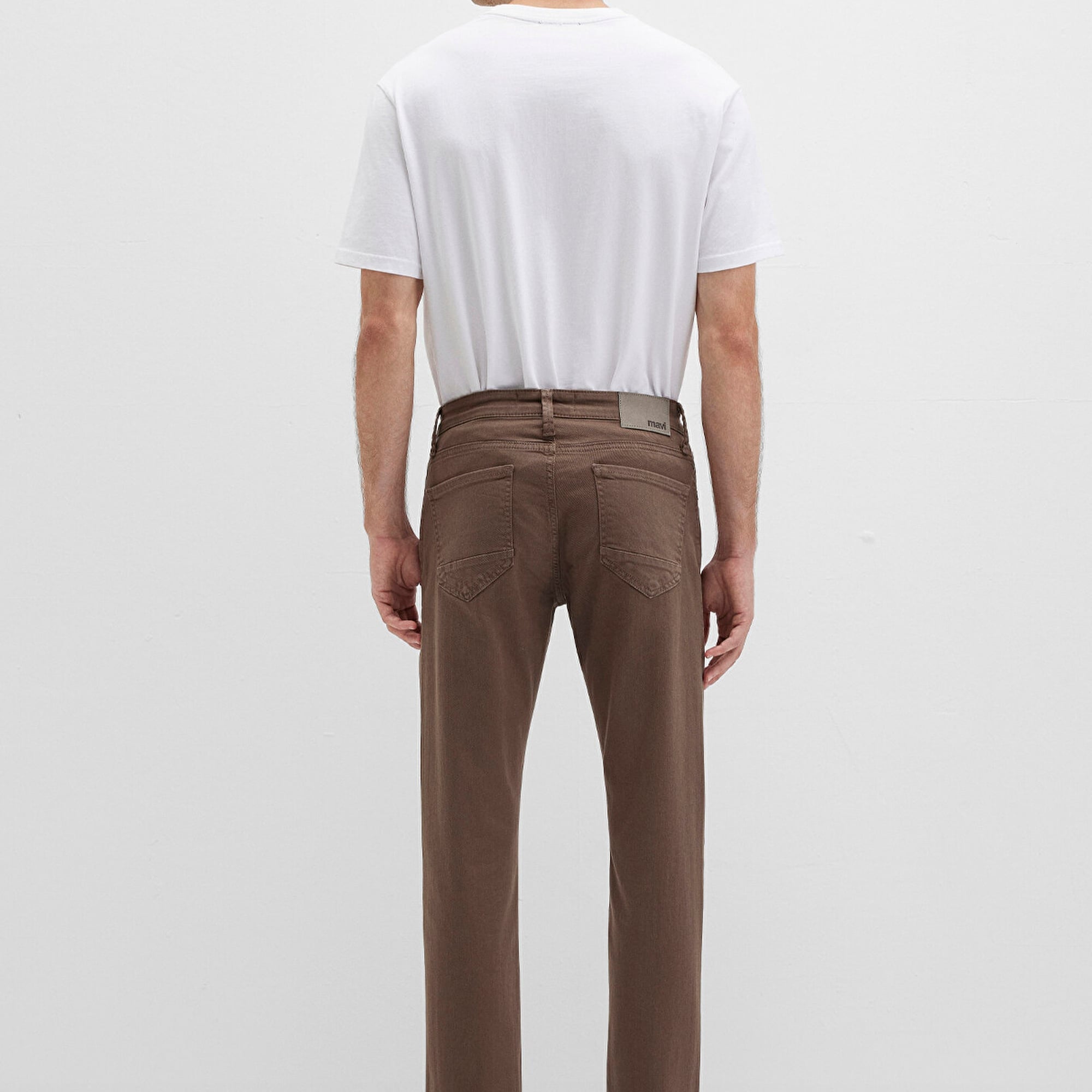 Mavi Marcus Kahverengi Comfort Gabardin Pantolon 0035190680