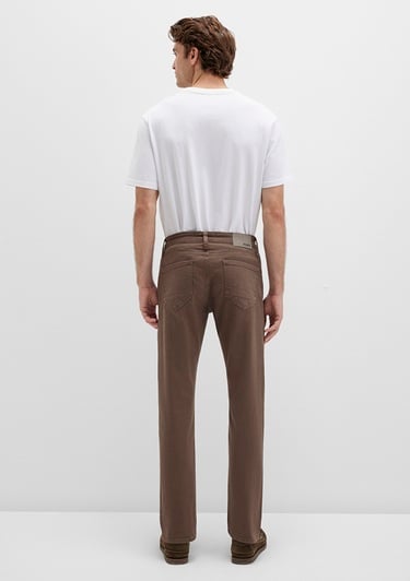 Mavi Marcus Kahverengi Comfort Gabardin Pantolon 0035190680