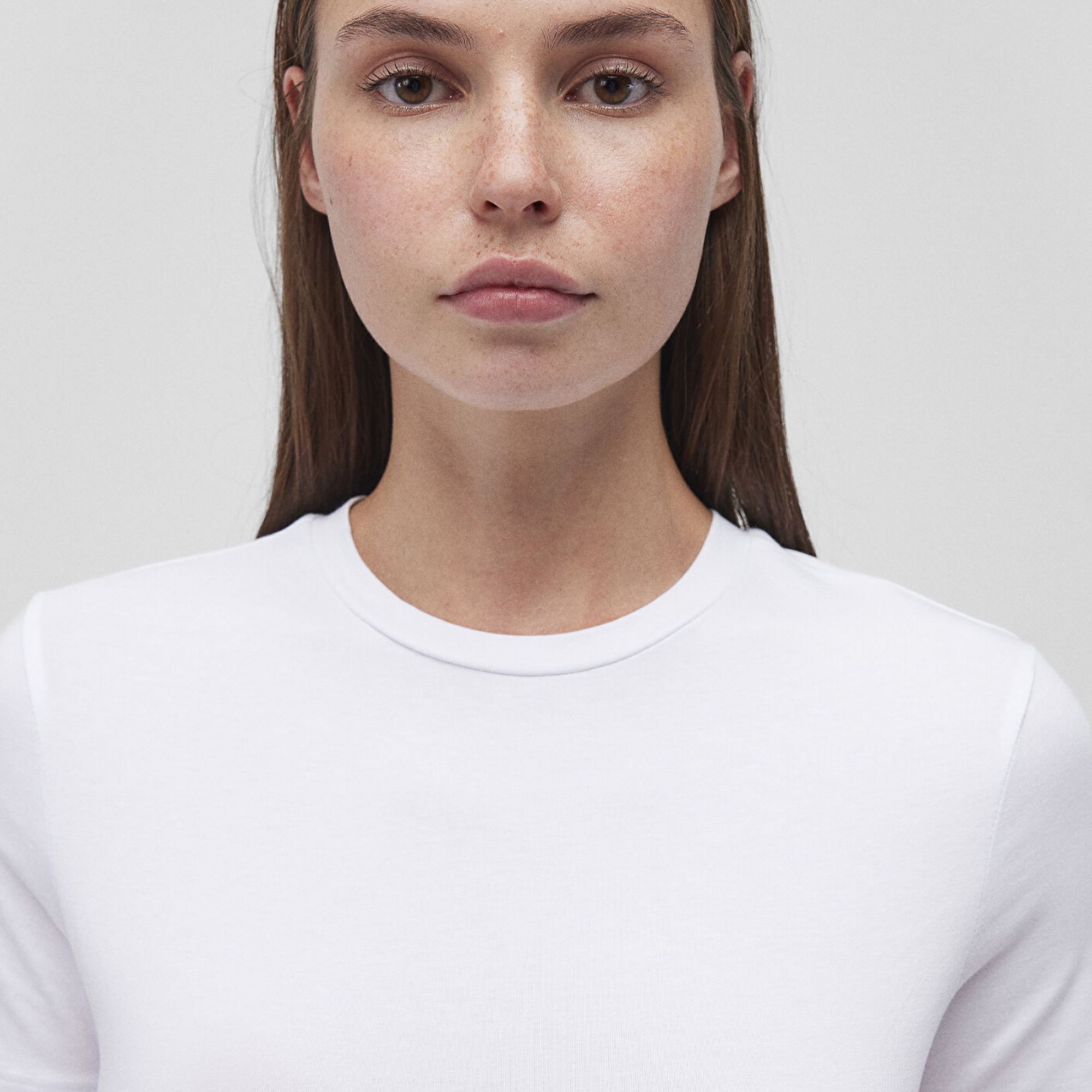 Mavi 2li Kadın Basic Tişört Fitted / Vücuda Oturan Kesim 1611372-900