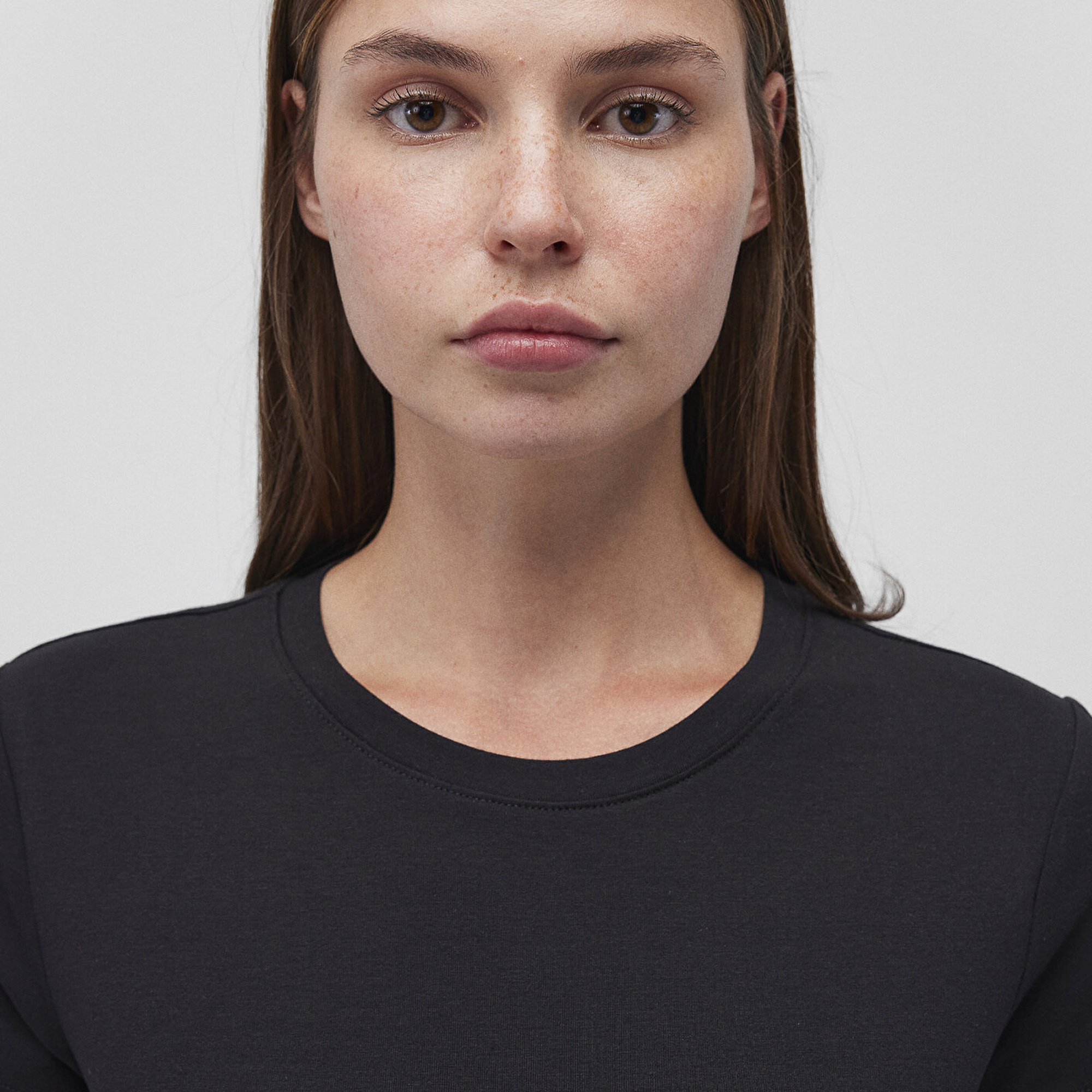 Mavi 2li Kadın Basic Tişört Fitted / Vücuda Oturan Kesim 1611368-620