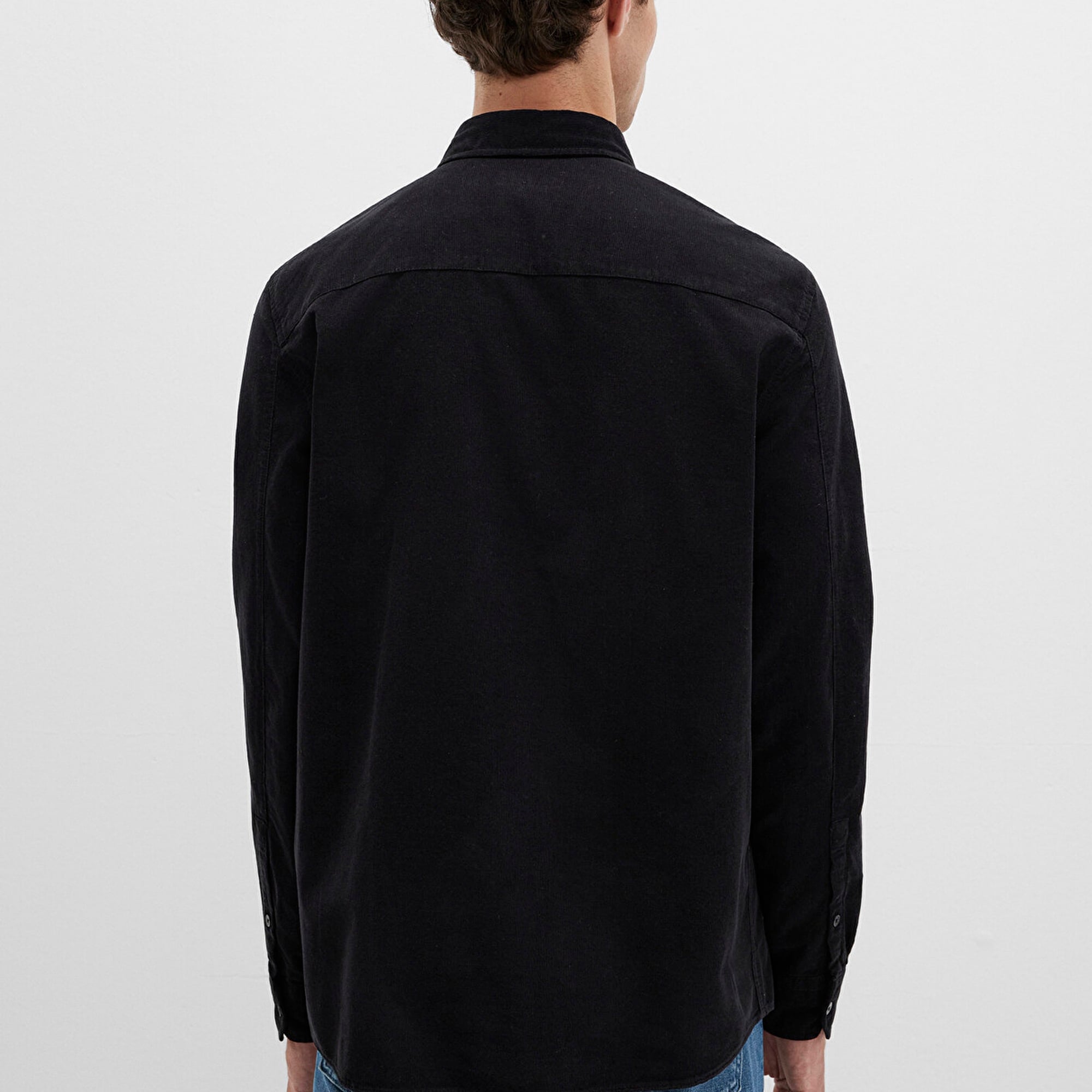 Mavi Siyah Gömlek Regular Fit / Normal Kesim 0211746-900