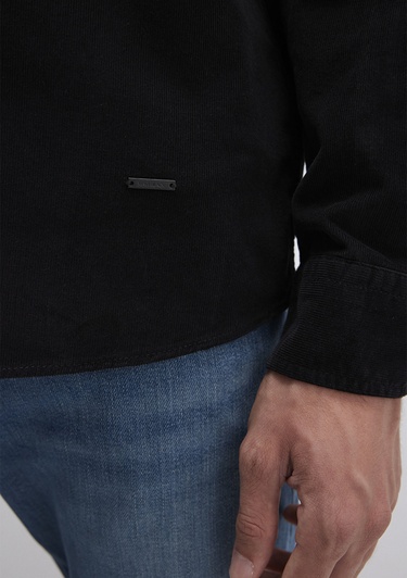  Mavi Siyah Gömlek Regular Fit / Normal Kesim 0211746-900