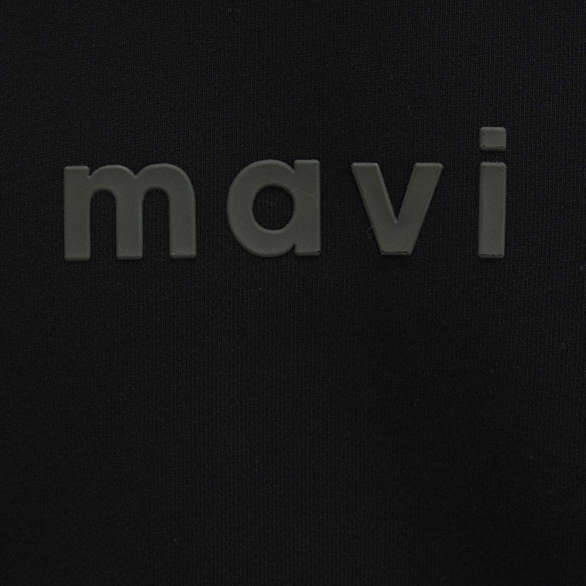 Mavi Mavi Logo Baskılı Siyah Sweatshirt 0S10556-900