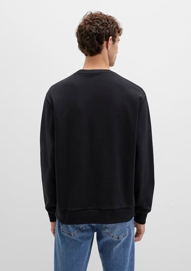  Mavi Mavi Logo Baskılı Siyah Sweatshirt 0S10556-900