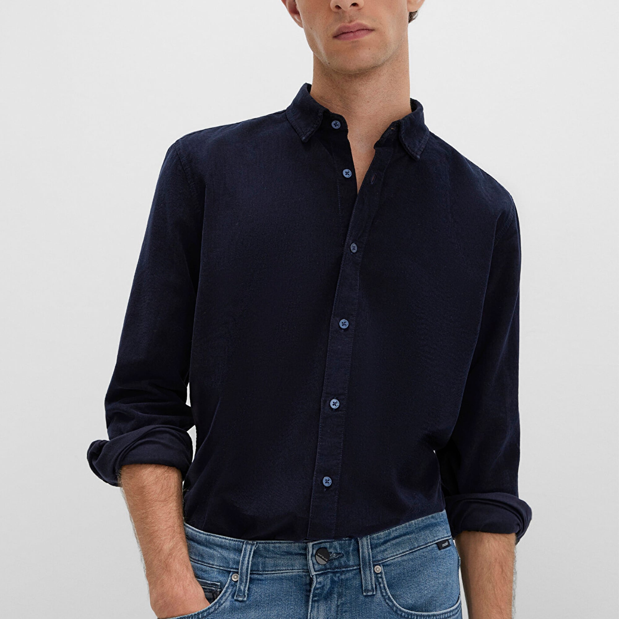 Mavi Lacivert Gömlek Regular Fit / Normal Kesim 0211746-80872