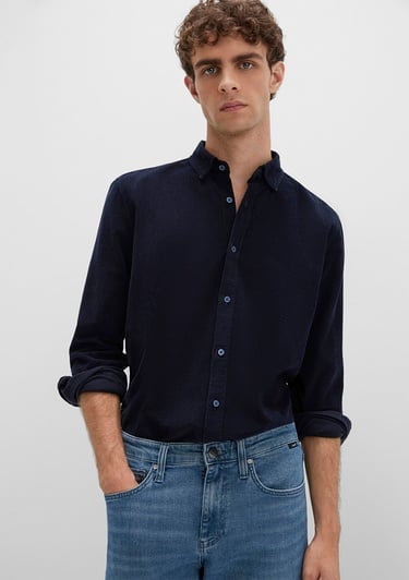  Mavi Lacivert Gömlek Regular Fit / Normal Kesim 0211746-80872