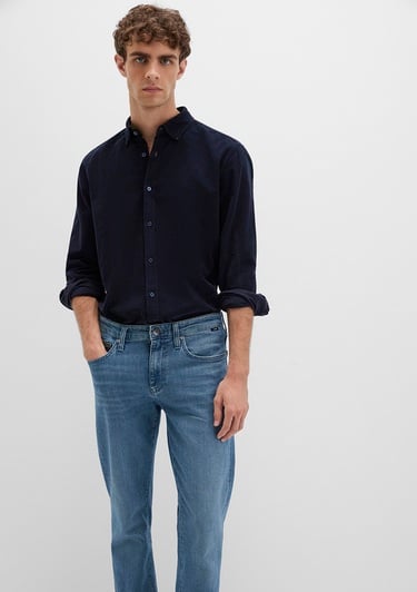  Mavi Lacivert Gömlek Regular Fit / Normal Kesim 0211746-80872