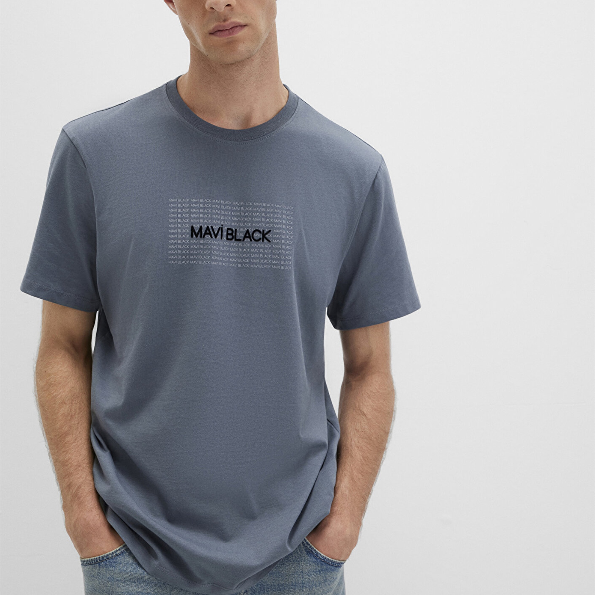 Mavi Lacivert Tişört Regular Fit / Normal Kesim 0613042-80776