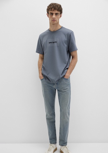  Mavi Lacivert Tişört Regular Fit / Normal Kesim 0613042-80776