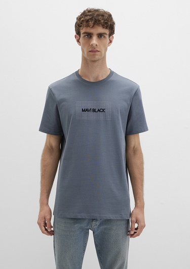  Mavi Lacivert Tişört Regular Fit / Normal Kesim 0613042-80776