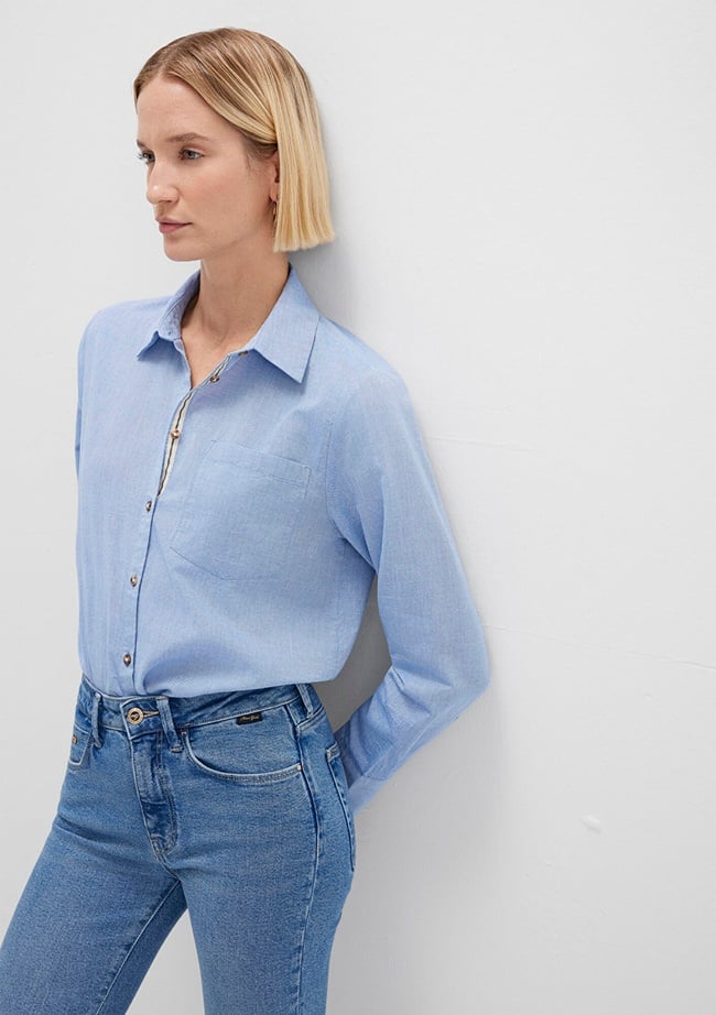  Mavi Mavi Gömlek Regular Fit / Normal Kesim 1211172-84179