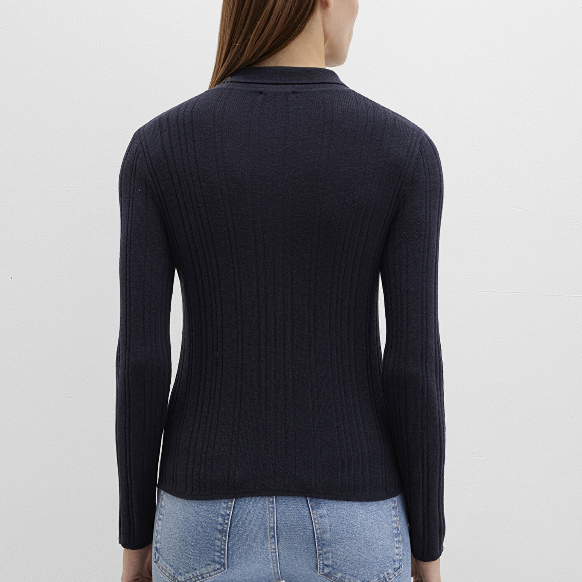 Mavi Lacivert Triko Polo 1710838-70489