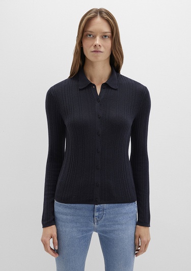  Mavi Lacivert Triko Polo 1710838-70489