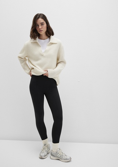  Mavi Siyah Tayt 1011098-900