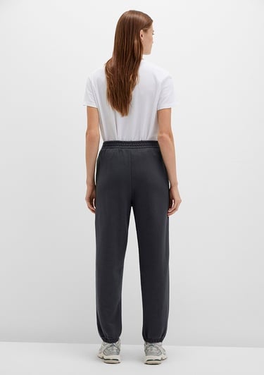  Mavi Mavi Logo Baskılı Antrasit Eşofman Altı 1010801-70087