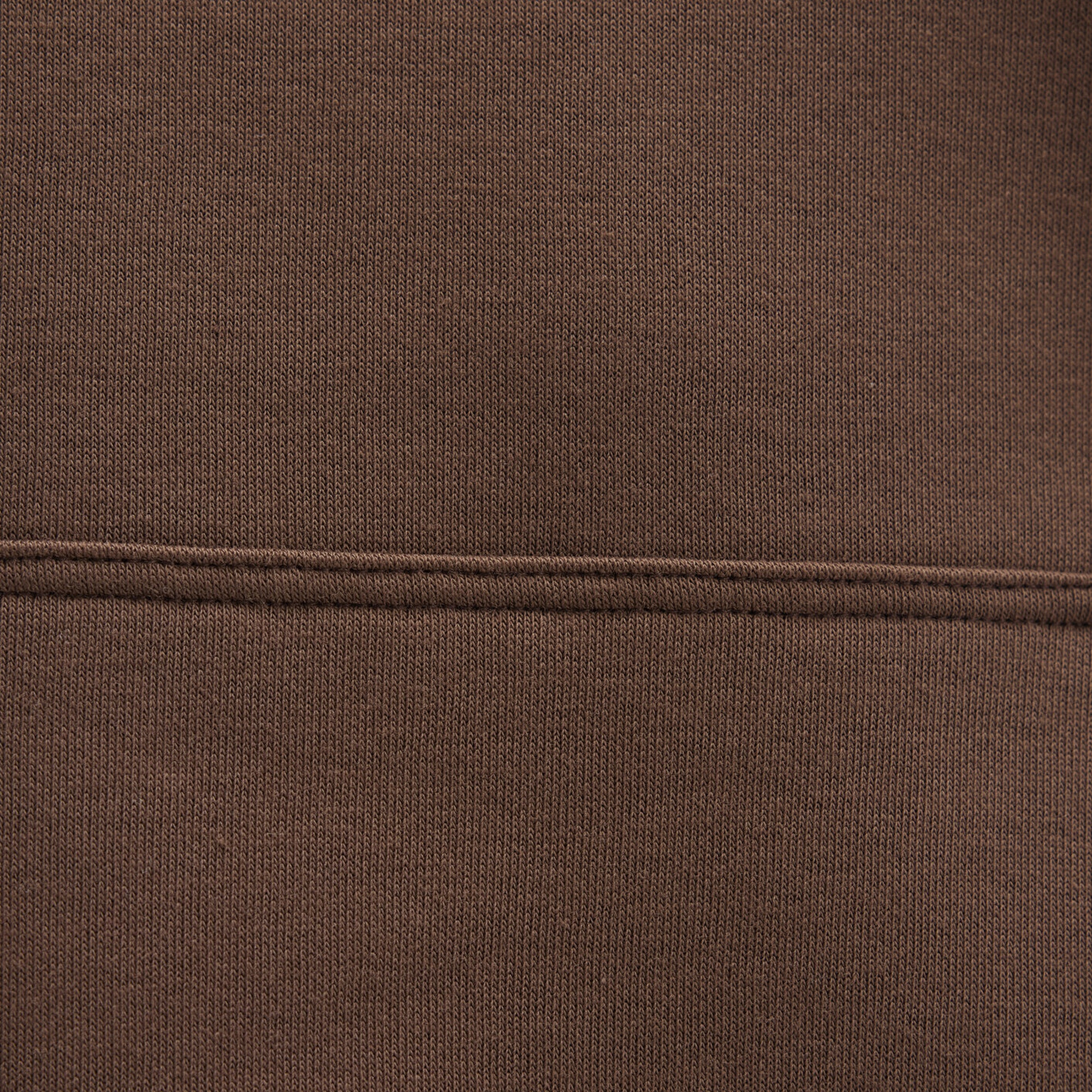 Mavi Kapüşonlu Kahverengi Basic Sweatshirt 167299-81959