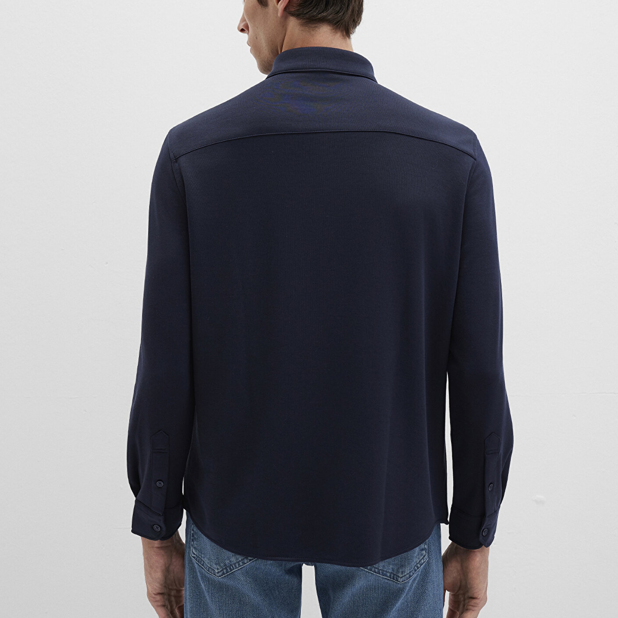 Mavi Lacivert Gömlek Slim Fit / Dar Kesim 0211908-70488