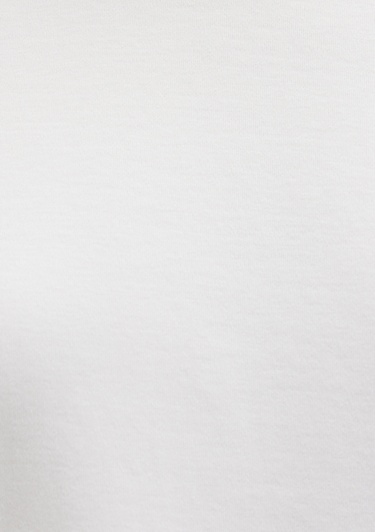  Mavi Ekru Basic Tişört Loose Fit / Bol Rahat Kesim 1613820-70057