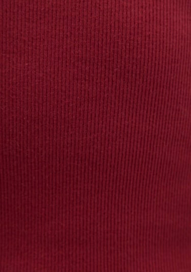  Mavi Uzun Kollu Kırmızı Basic Tişört Slim Fit / Dar Kesim 1613622-70430