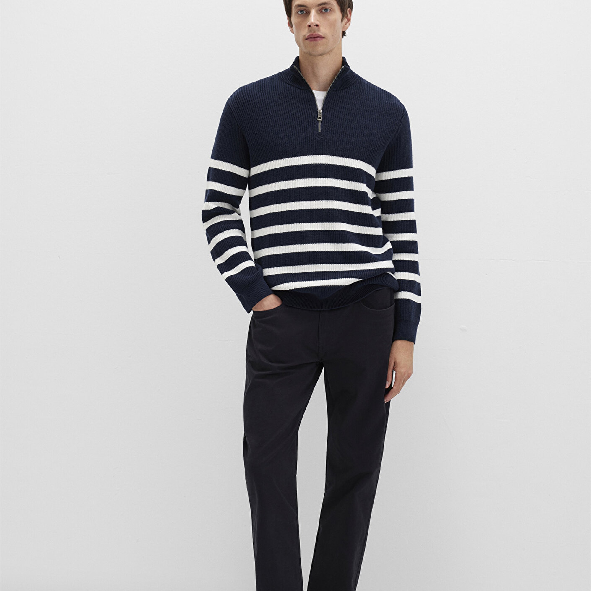 Mavi Siyah Pantolon 0010538-900