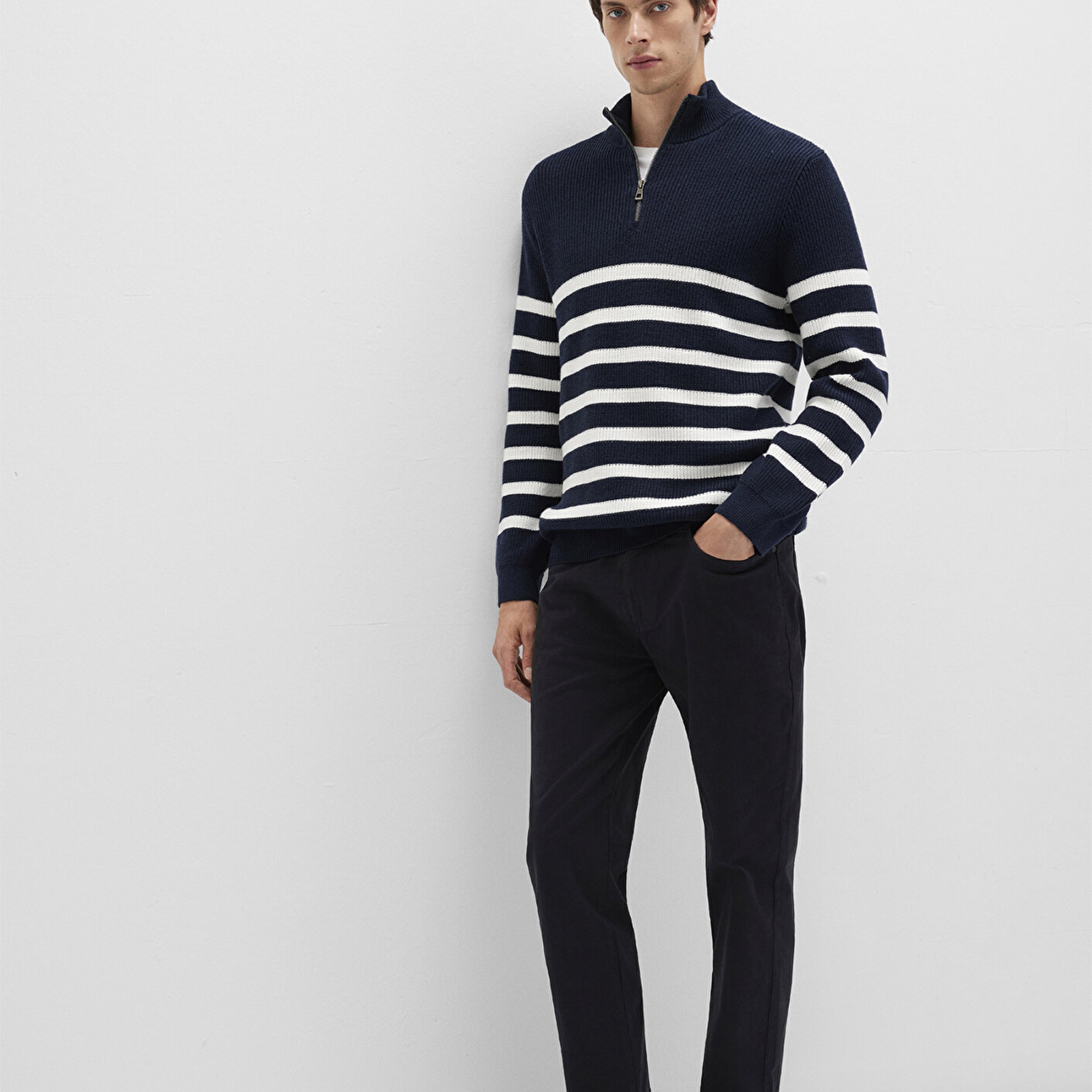 Mavi Siyah Pantolon 0010538-900