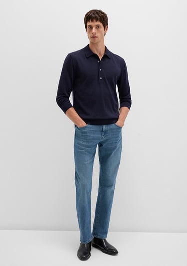  Mavi Lacivert Kazak Regular Fit / Normal Kesim 0710382-70490