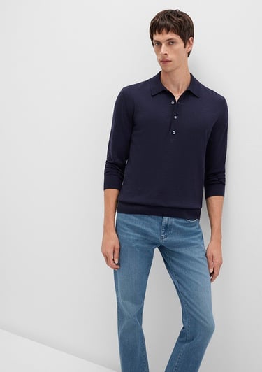  Mavi Lacivert Kazak Regular Fit / Normal Kesim 0710382-70490