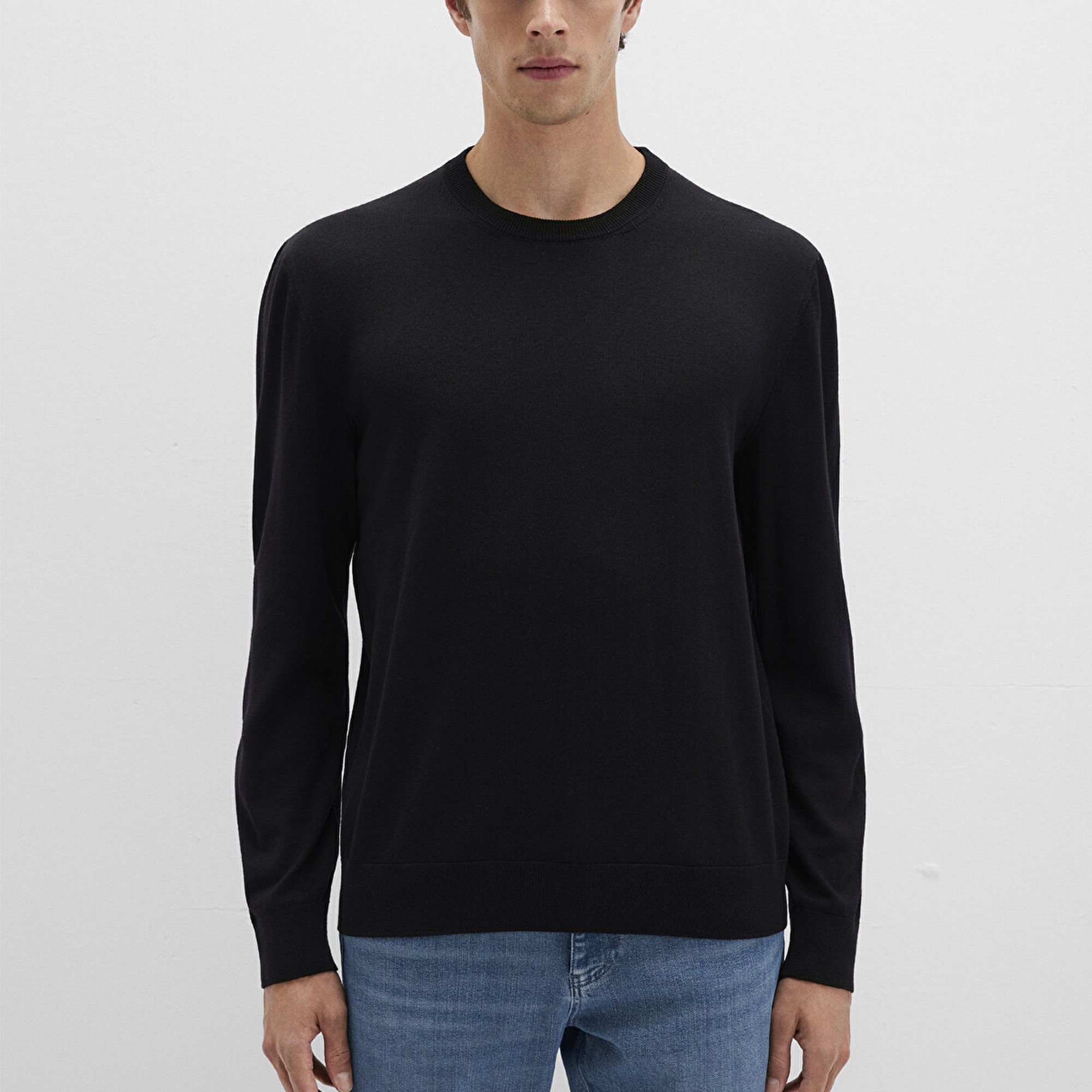 Mavi Siyah Kazak Regular Fit / Normal Kesim 0710384-900