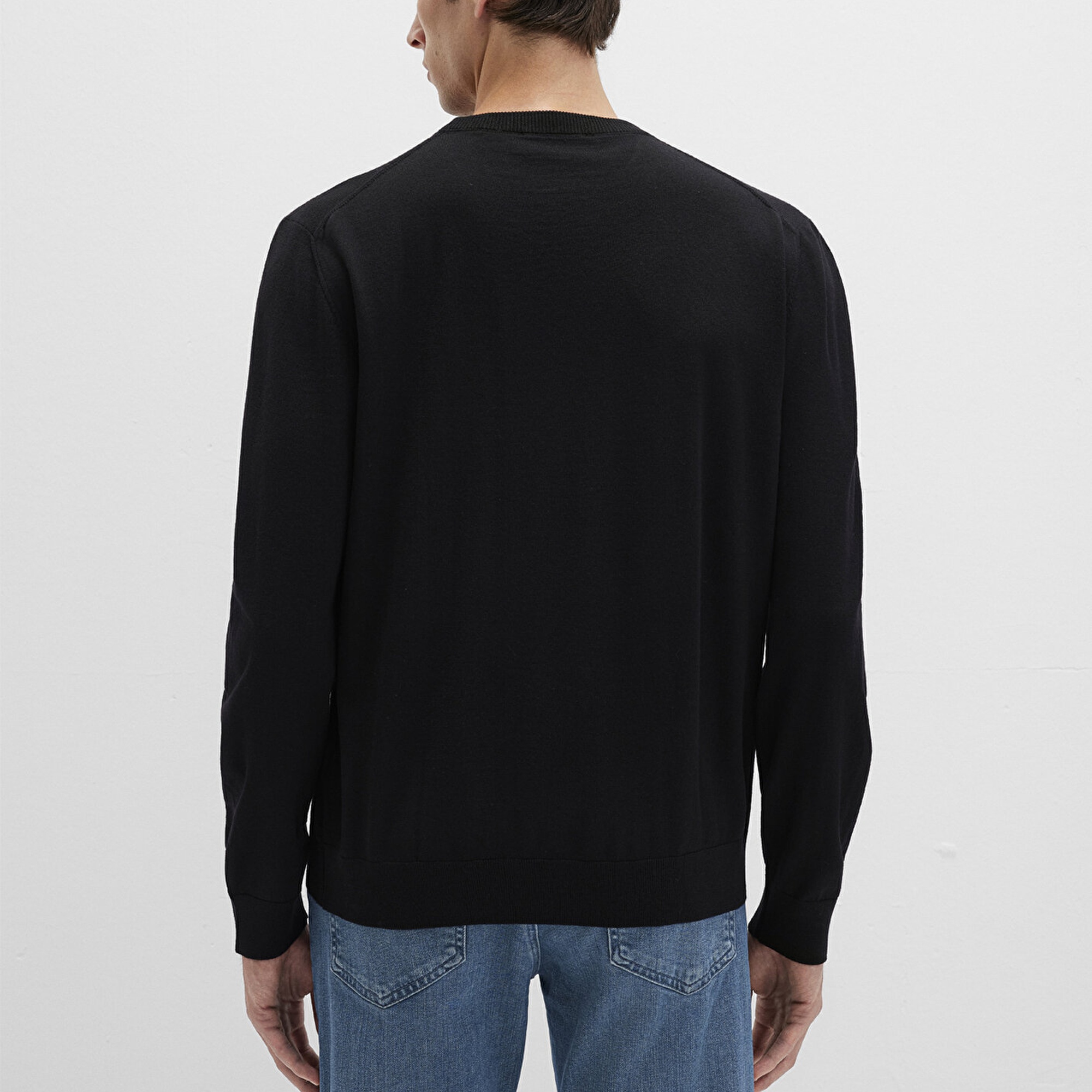 Mavi Siyah Kazak Regular Fit / Normal Kesim 0710384-900