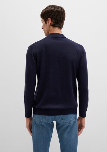  Mavi Lacivert Kazak Regular Fit / Normal Kesim 0710382-70490