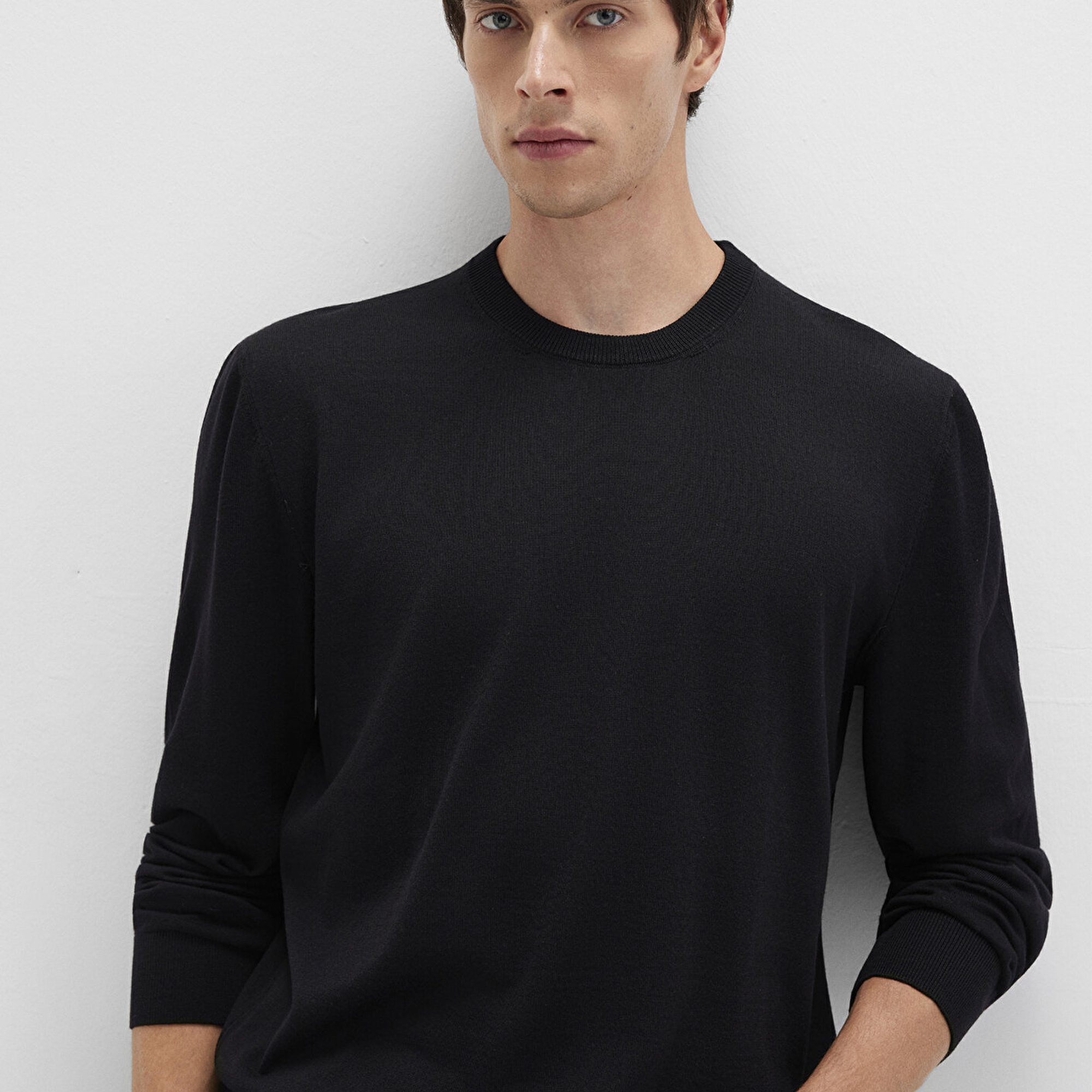 Mavi Siyah Kazak Regular Fit / Normal Kesim 0710384-900