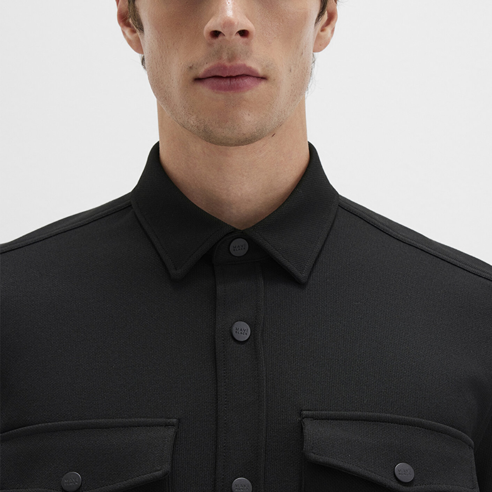 Mavi Siyah Gömlek Regular Fit / Normal Kesim 0211729-900