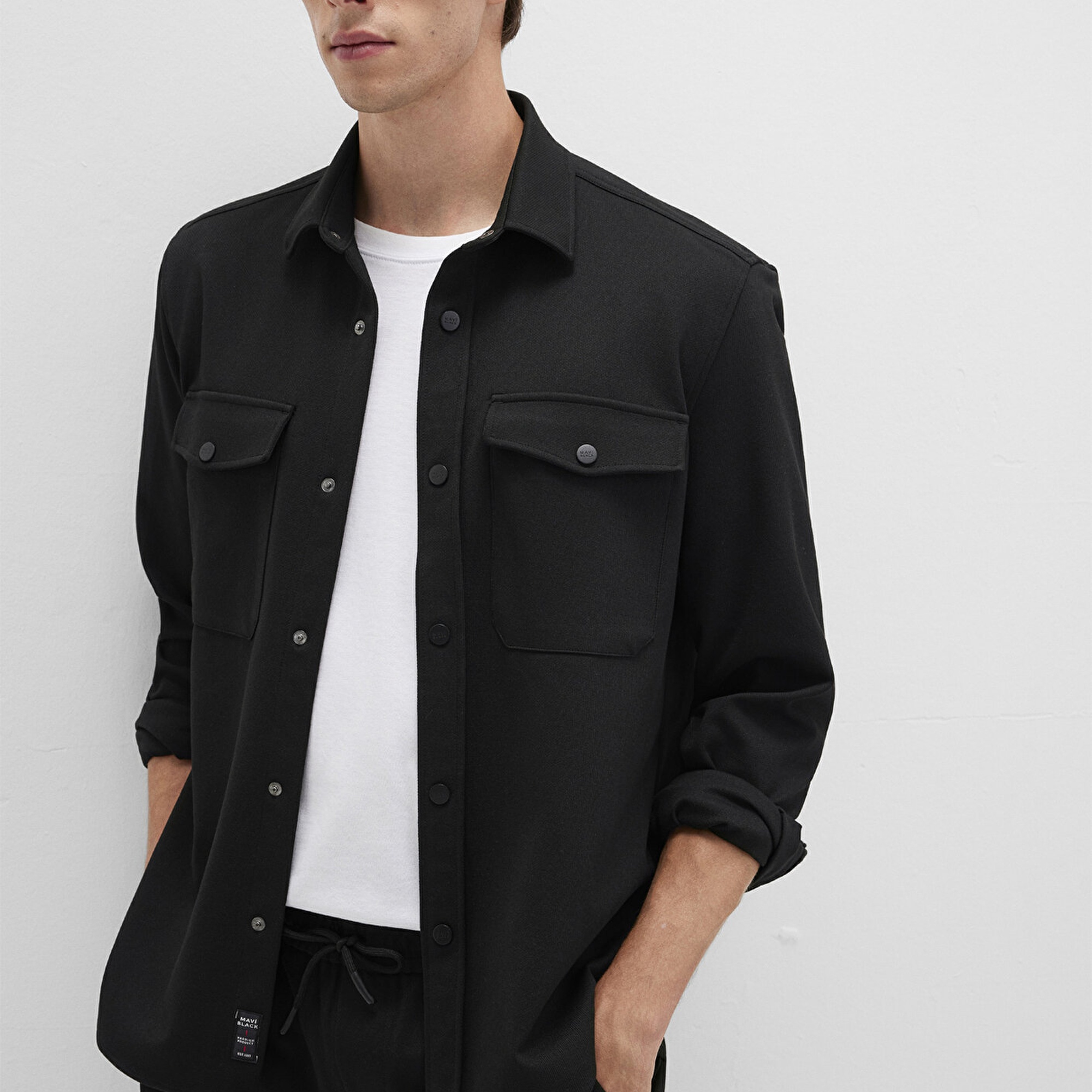 Mavi Siyah Gömlek Regular Fit / Normal Kesim 0211729-900