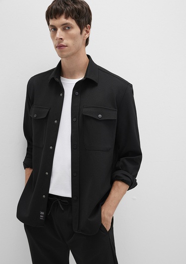  Mavi Siyah Gömlek Regular Fit / Normal Kesim 0211729-900