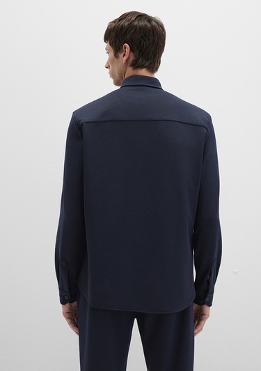  Mavi Lacivert Gömlek Regular Fit / Normal Kesim 0211729-86415