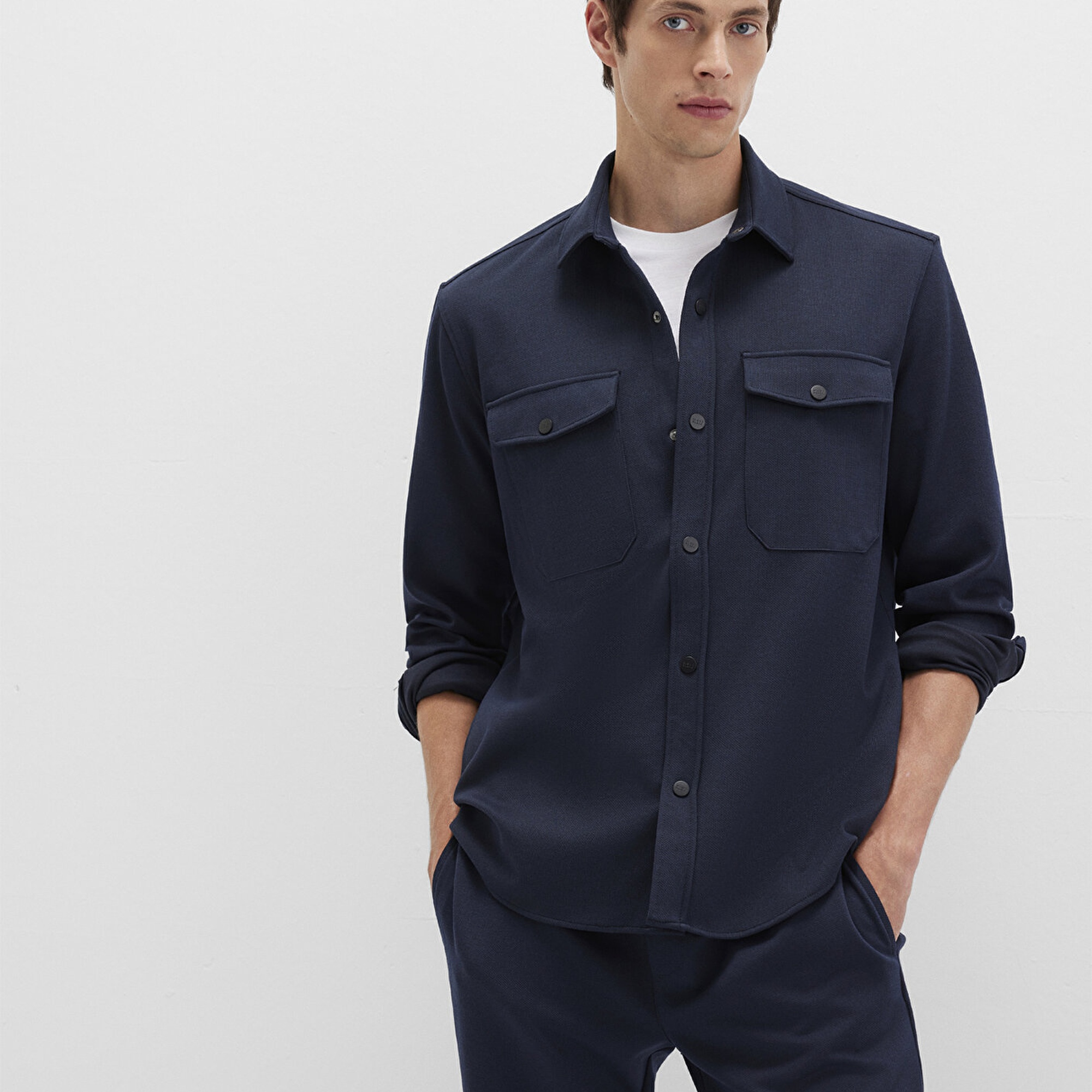 Mavi Lacivert Gömlek Regular Fit / Normal Kesim 0211729-86415